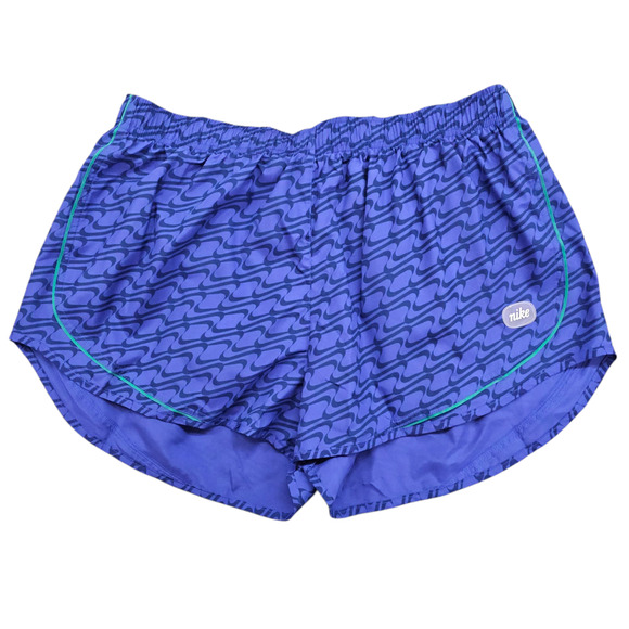 Nike Pants - NWT Nike Shorts Womens Size XXL Purple Black Icon Clash Dri Fit Tempo Running